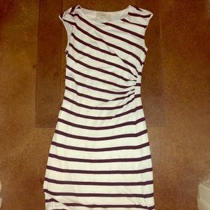 Black and white LOFT dress